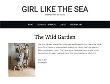 Tablet Screenshot of girllikethesea.org